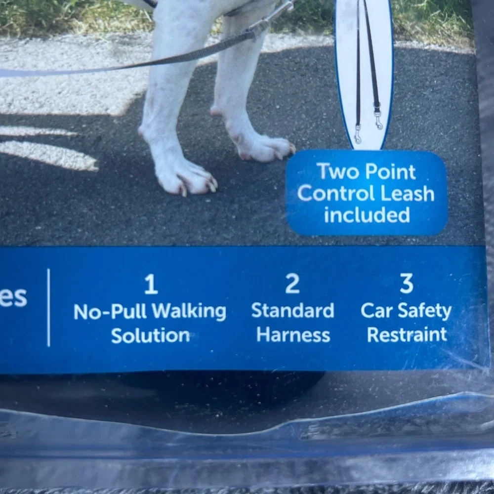 New Petsafe 3 in 1 harness Car Walk Jog L